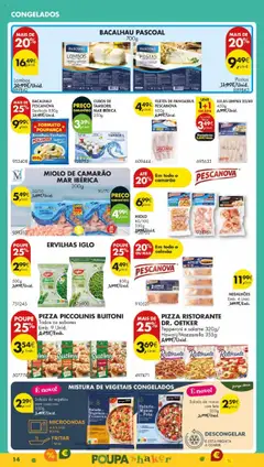 LULAS LIMPAS 20/40 PESCANOVA, Lulas Limpas 450g, Leve 1+1 Grátis │ válido de 16.09.2025 | Página: 18