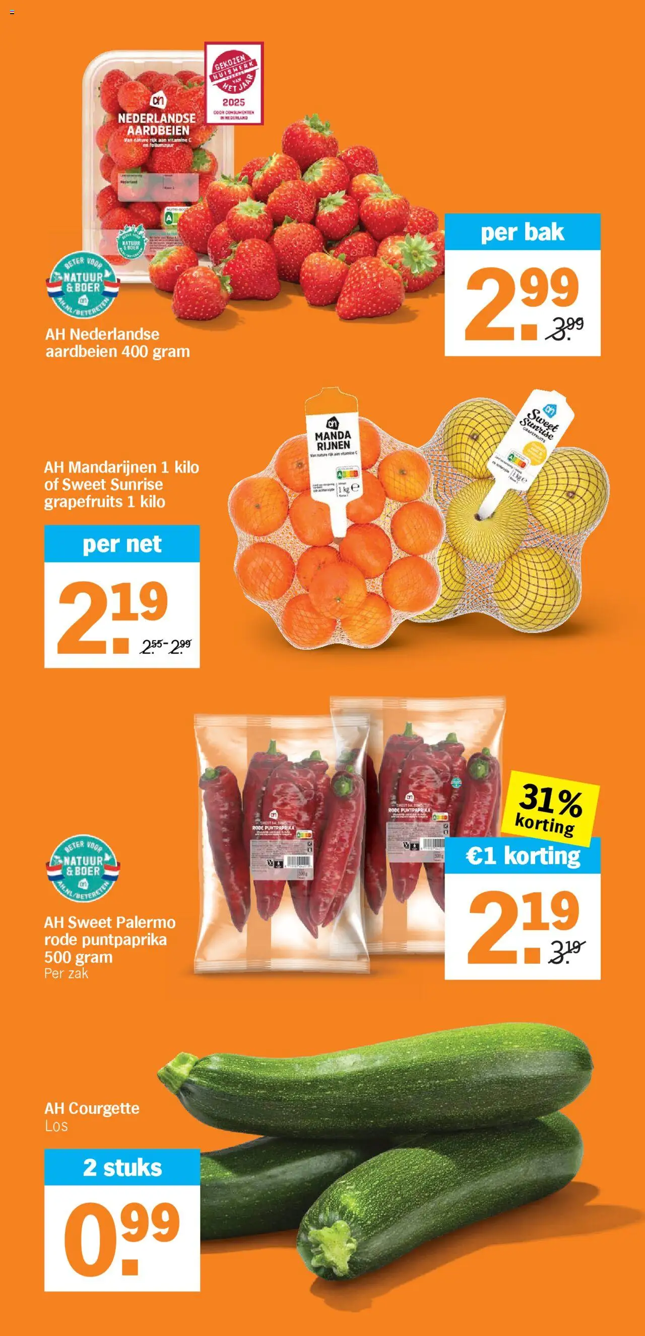 {H1} | Pagina: 8 | Producten: Courgette, Mandarijnen, Zak, Vitamine C