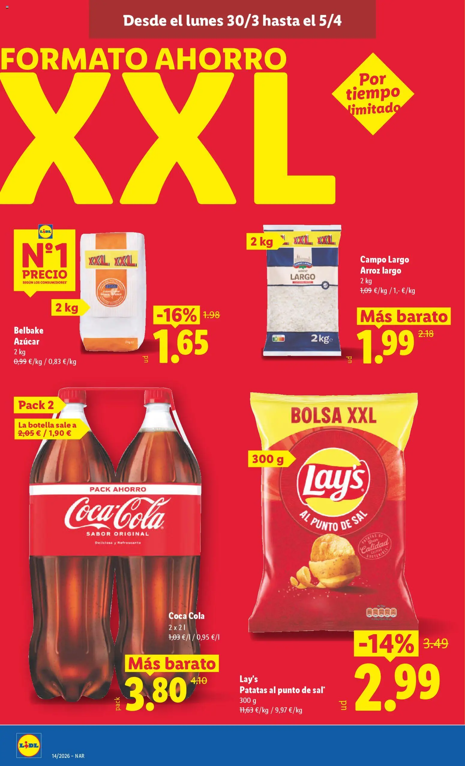 Lidl folleto │ válido desde el 30.03.2026 | Página: 20 | Productos: Arroz, Bolsa