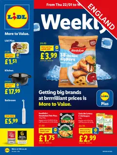 Preview of Lidl - Lidl Weekly valid from 22.01.2026