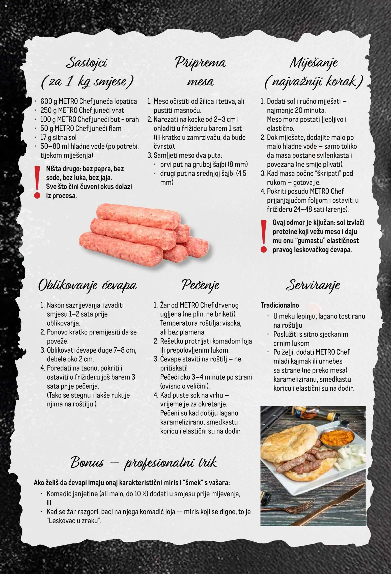 Metro katalog | vrijedi od 05.03.2026 | Stranica: 41 | Proizvodi: Smjese, Juneći but, Kajmak, Sol
