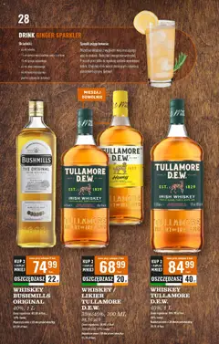 Biedronka gazetka - Czas na toast od 08.09.2025 | Strona: 28 | Produkty: Cytryny, Szklanki, Whisky