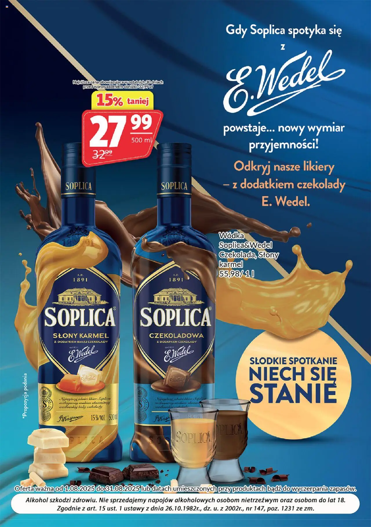 Prim Market Gazetka - Oferta alkoholowa od 01.08.2025 | Strona: 2 | Produkty: Czekolady, Czekoladowa, Alkohol, Wódka