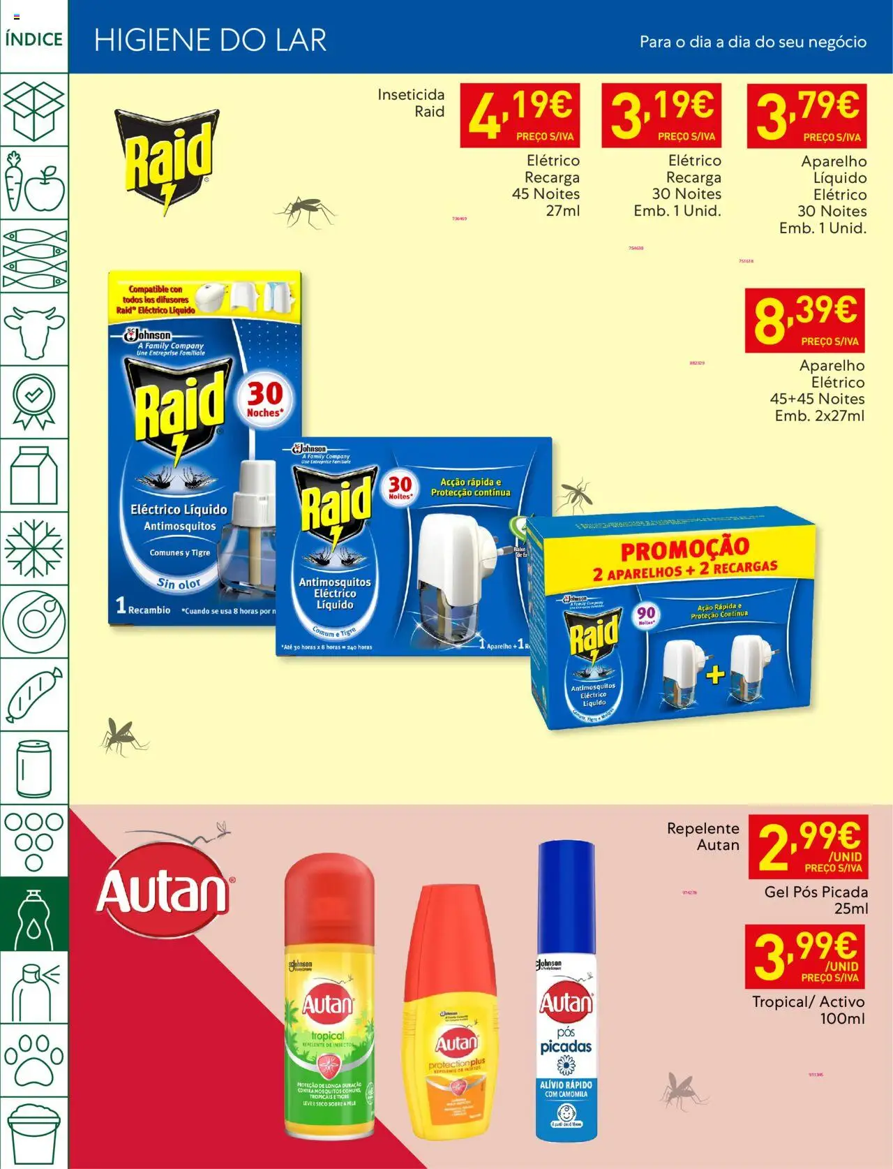 Recheio folheto │ válido de 05.08.2025 | Página: 40 | Produtos: Inseticida, Repelente