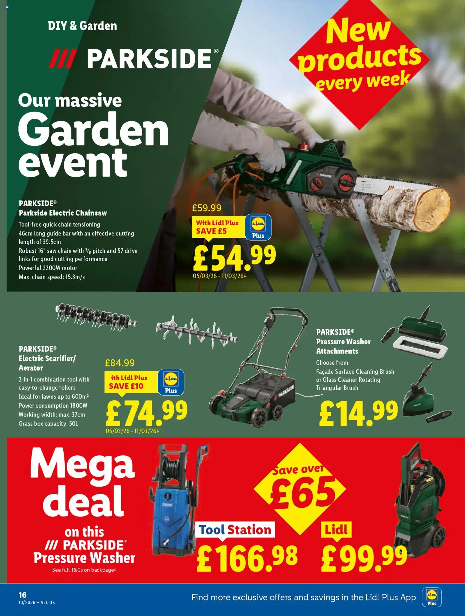 {H1} | Page: 16 | Products: Box, Pressure washer, Brush