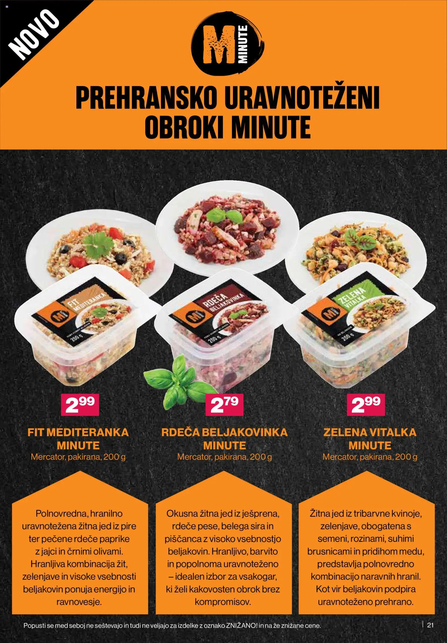 Novi Mercator katalog ponudbe – veljaven od 08.01.2026 | Stran: 21 | Izdelki: Zelena