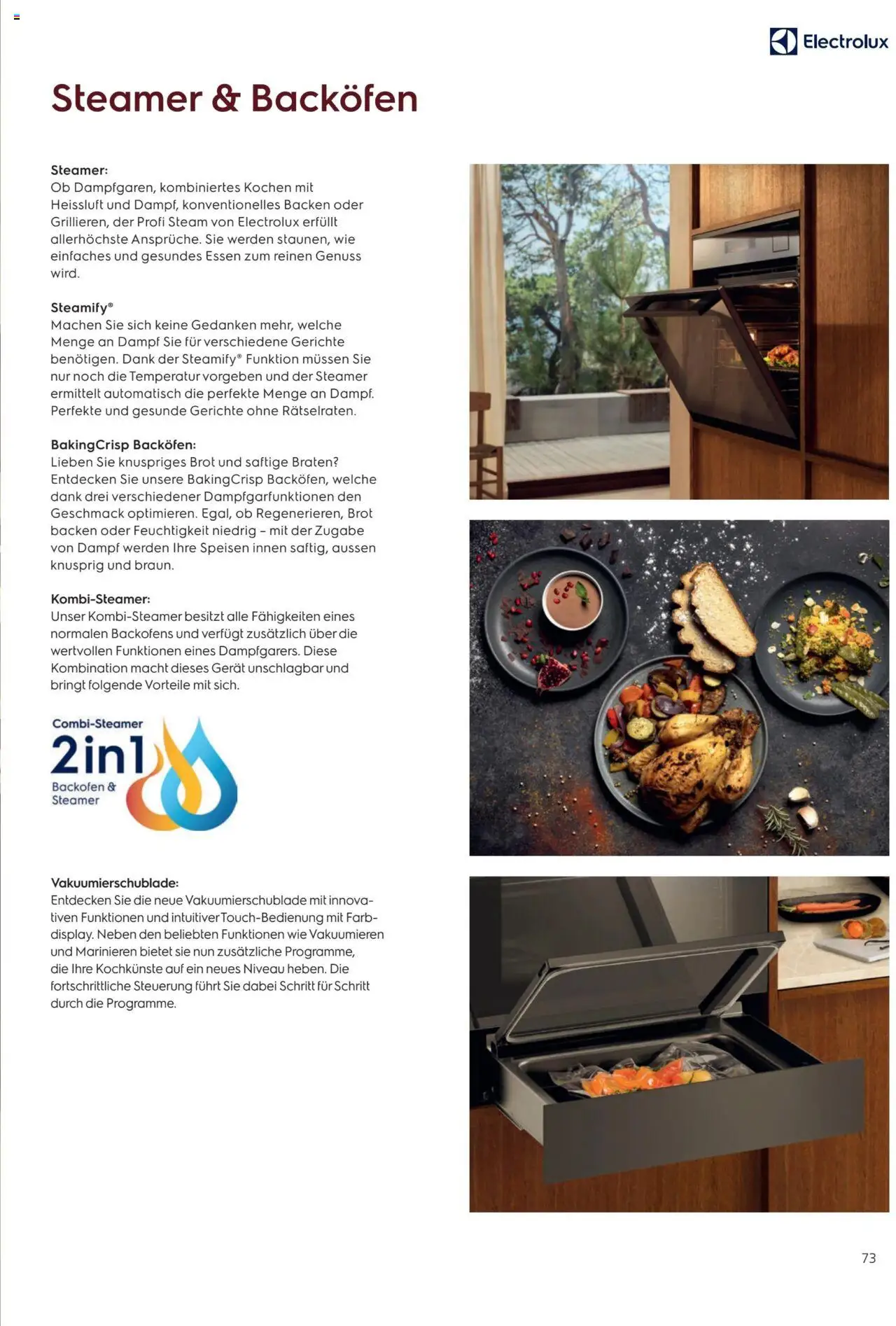 Fust Küchenmagazin ab 04.03.2025 | Seite: 73 | Produkte: Brot, Backofen