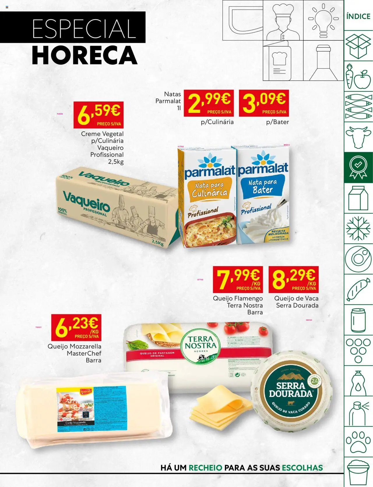 Recheio folheto │ válido de 19.08.2025 | Página: 15 | Produtos: Dourada, Nata, Creme, Natas