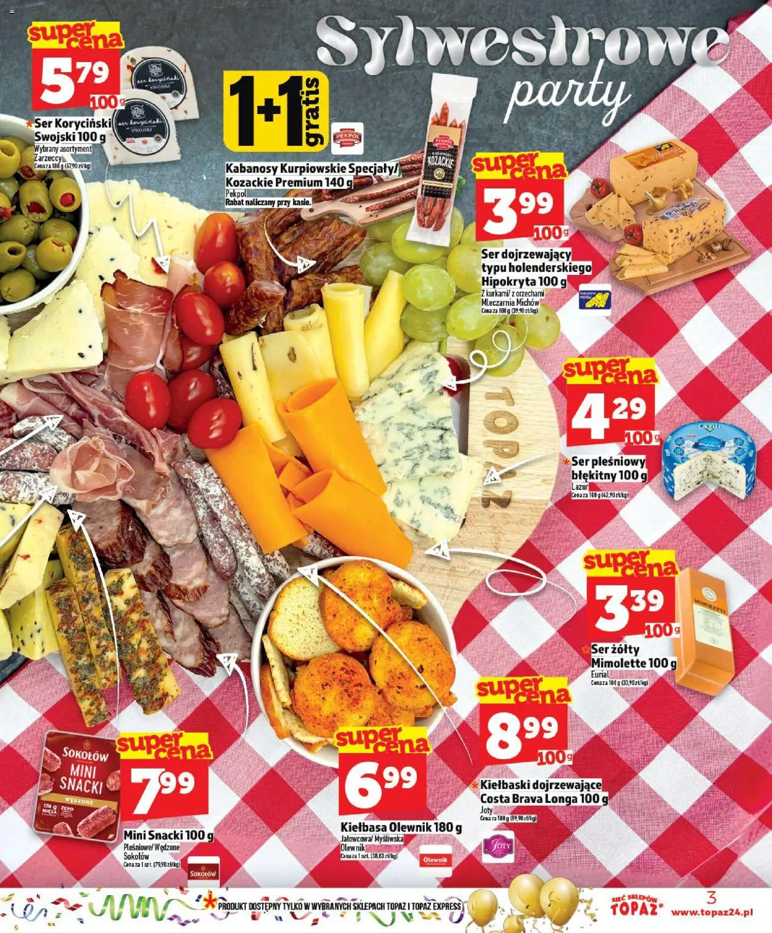 Topaz Gazetka MAZ od 27.12.2025 | Strona: 3