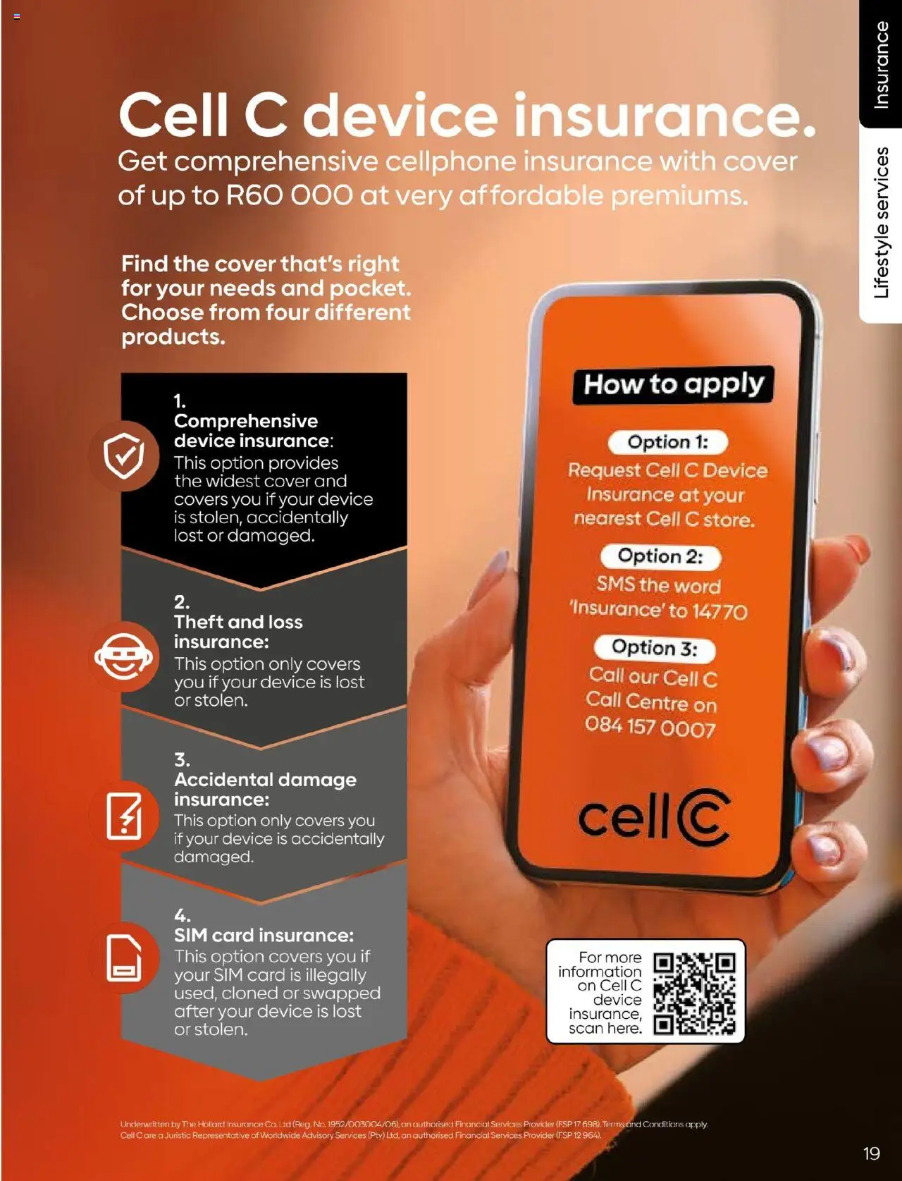 New Cell C catalogue – valid from 16.09.2025 | Page: 19 | Products: Sim, Cover