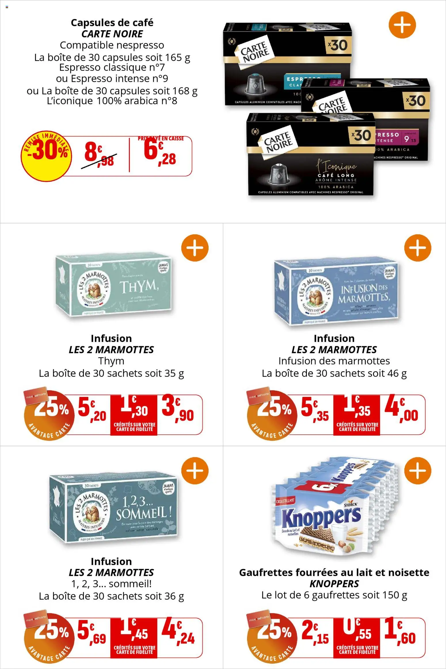 {H1} | Page: 18 | Produits: Noisette, Infusion, Jupe, Café