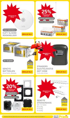 Praxis - Folder - Voorbeeld van een folder van Praxis, geldig van 16.02.2026 | Pagina: 23 | Producten: Batterij, Batterijen