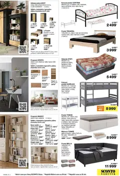 Náhled letáku Sconto nábytek leták od 11.02.2026 | Strana: 7 | Produkty: Postel, Komoda, Regál, Knihovna