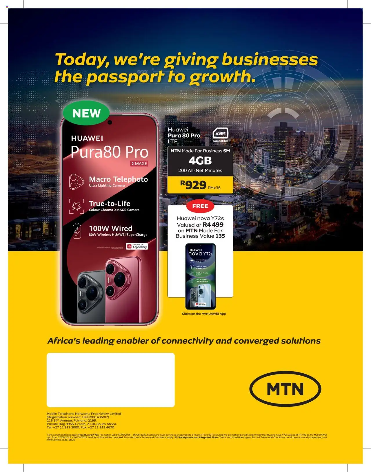 MTN Business Deals │ valid from 07.08.2025 | Page: 12 | Products: Camera, Bag, Battery