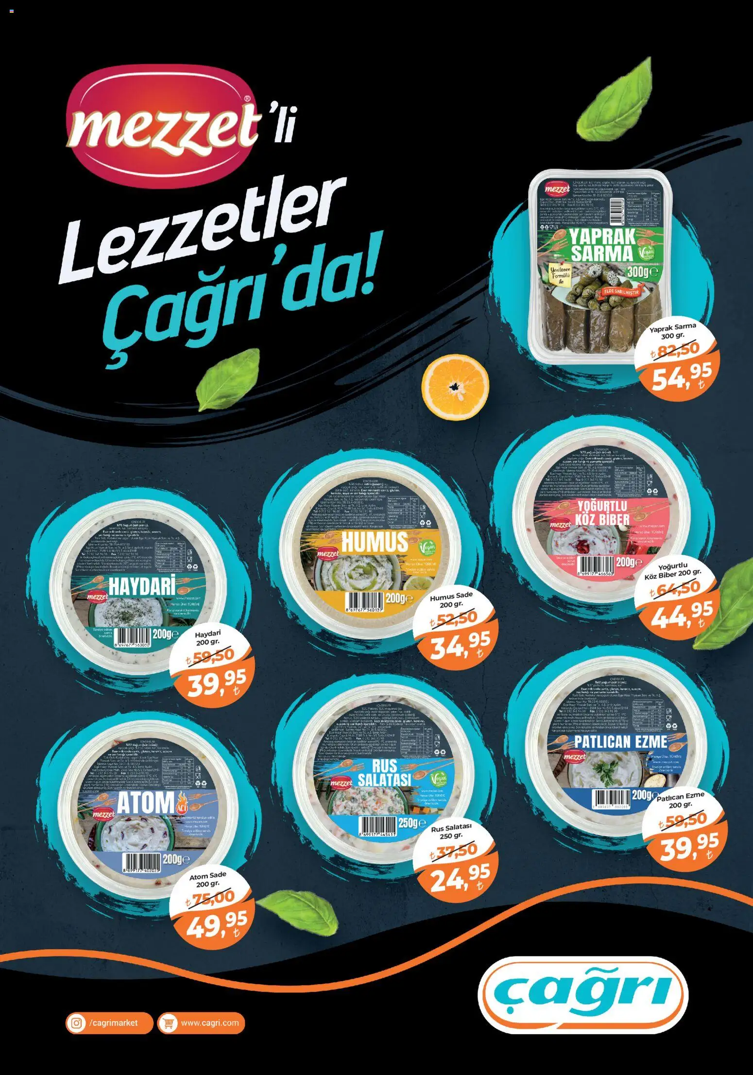 Çağrı Market - Mezzet ile Lezzet Zamanı - 05.12.2025 tarihinden itibaren geçerlidir | Sayfa: 1 | Ürünler: Biber, Patlıcan