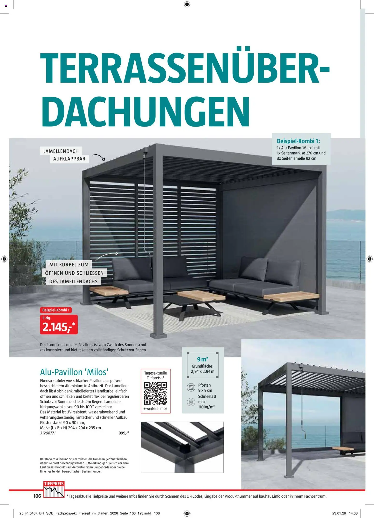 Bauhaus Freizeit im Garten gültig ab 01.05.2026 | Seite: 106