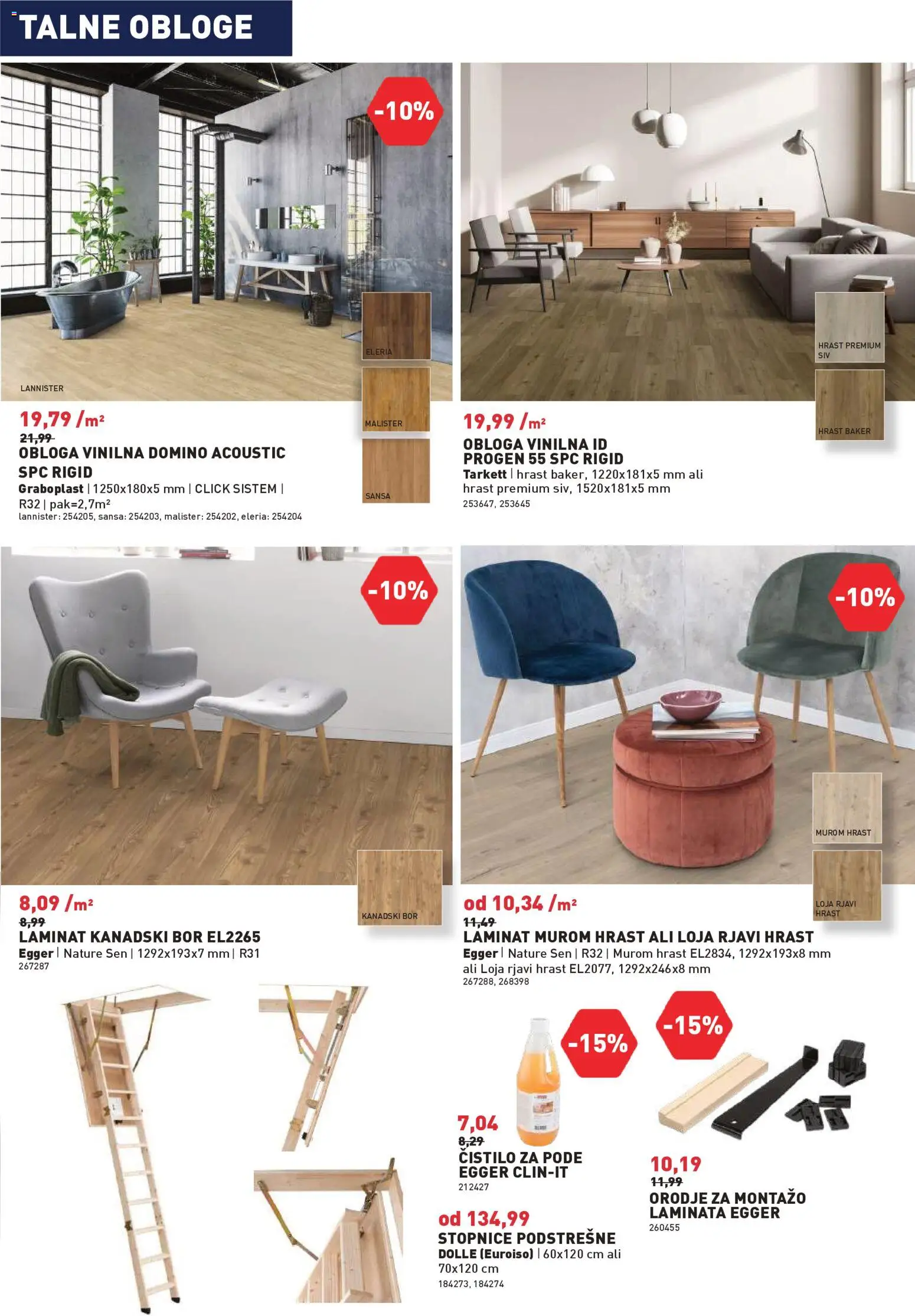 Novi Inpos katalog ponudbe – veljaven od 13.11.2025 | Stran: 23 | Izdelki: Orodje, Stopnice