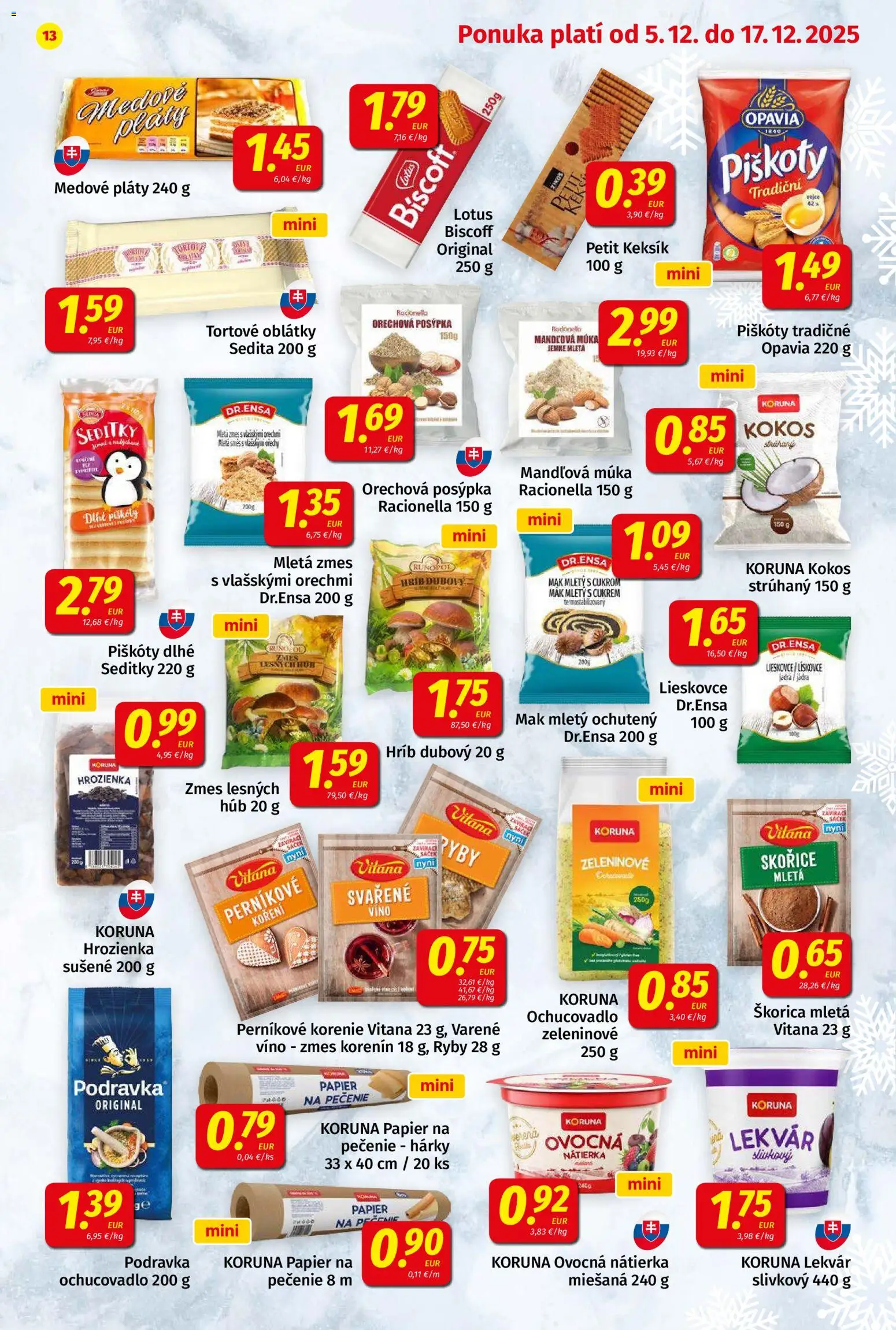 Nové Koruna akcie – leták je platný od 05.12.2025 | Strana: 13
