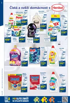 Náhled letáku Makro leták - Úklid od 24.09.2025 | Strana: 8 | Produkty: Clin, Somat, Wc, Persil