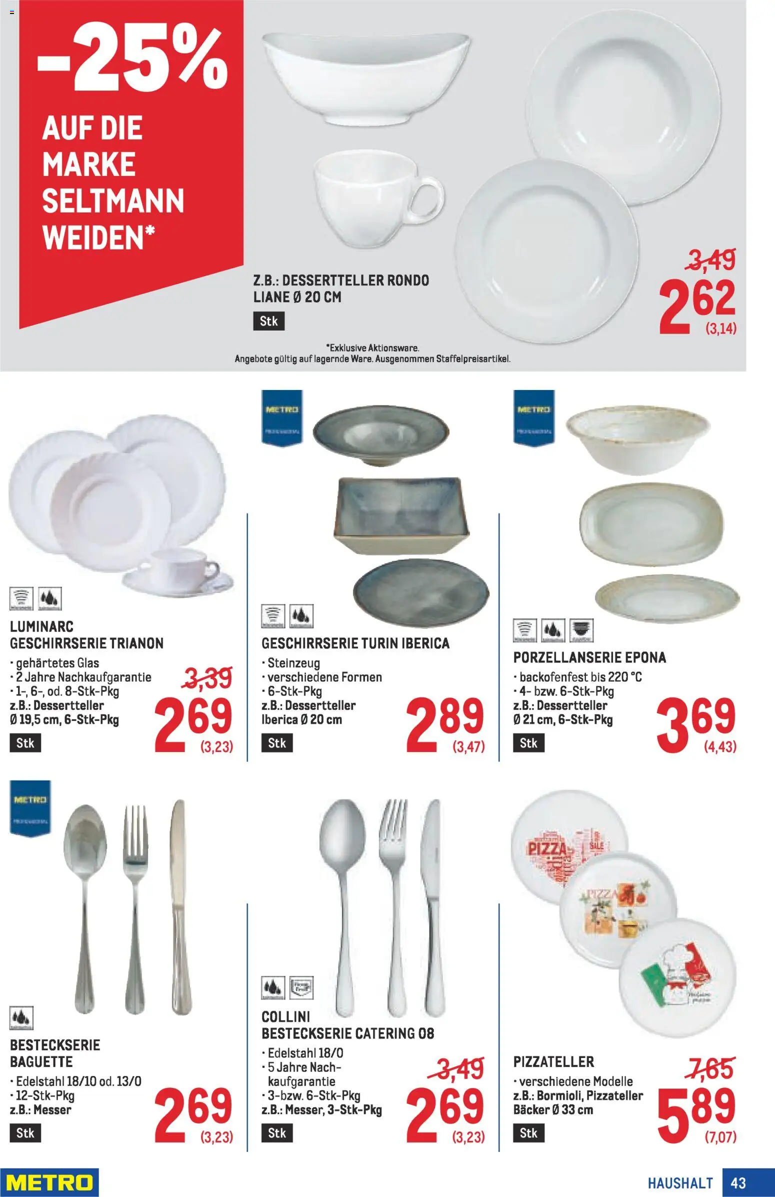 Metro Profi gültig ab 05.02.2026 | Seite: 43 | Produkte: Jääkaappipakastin, Pizza