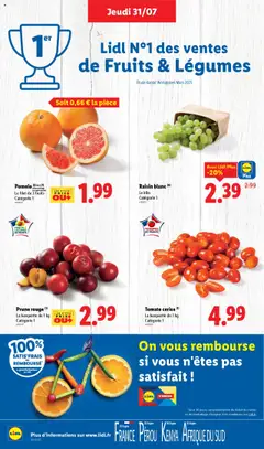  | Page: 4 | Produits: Prune, Raisin, Tomate cerise, Tomates