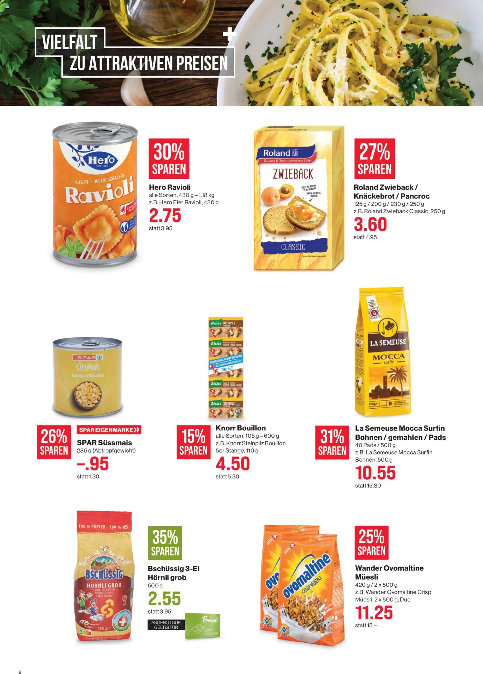 SPAR aktionen – gültig ab 23.04.2026 | Seite: 6 | Produkte: Eier