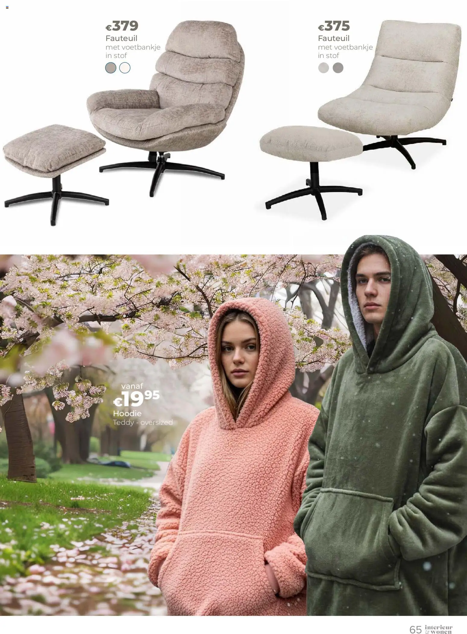 {H1} | Pagina: 65 | Producten: Fauteuil, Hoodie