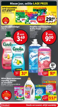 Kruidvat folder week 1 - Voorbeeld van een folder van Kruidvat, geldig van 30.12.2025 | Pagina: 27 | Producten: Allesreiniger, Parfum, Poeder, Wasmiddel