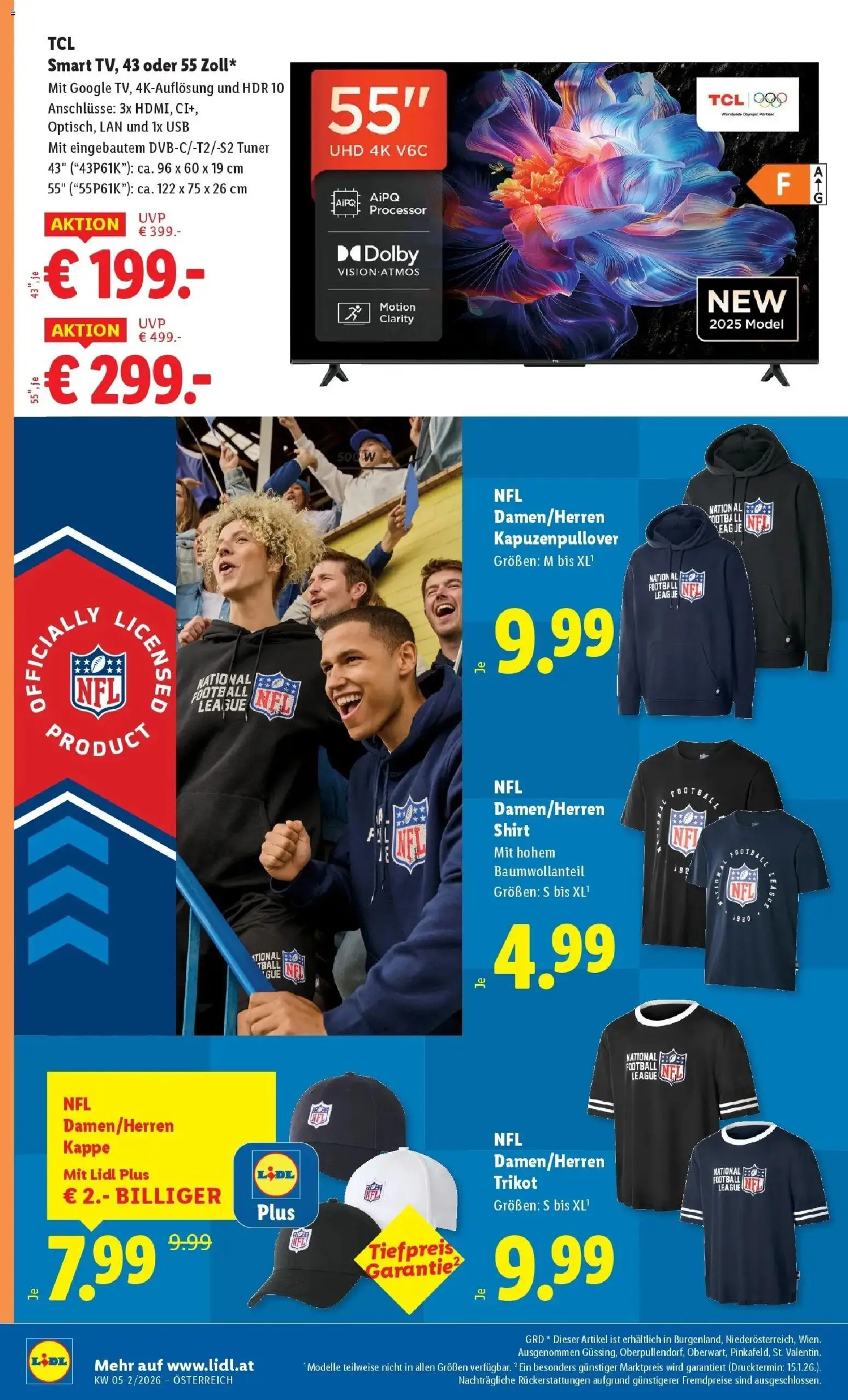 Lidl Flugblatt - St. Pölten, Klosterneuburg, Mödling gültig ab 29.01.2026 | Seite: 20 | Produkte: Kapuzenpullover, Kappe, USB