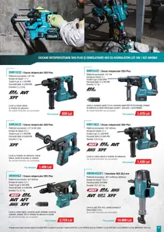 Noul catalog Makita – valabil de la 01.07.2025 | Pagină: 11 | Produse: Încărcător, Ciocan rotopercutor, Mâner, Peluş Köpek Yatağı