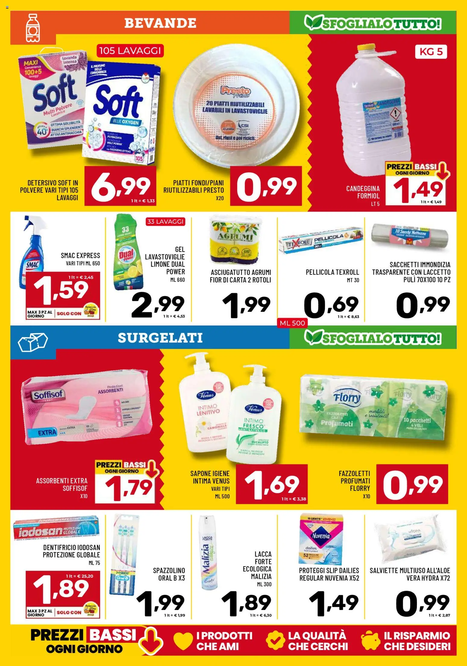 Volantino Il Centesimo del 13.01.2026 | Pagina: 13 | Prodotti: Lacca, Sapone, Proteggi slip, Profumo