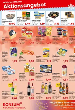 KONSUM Leipzig Prospekt ab 15.01.2025 gültig