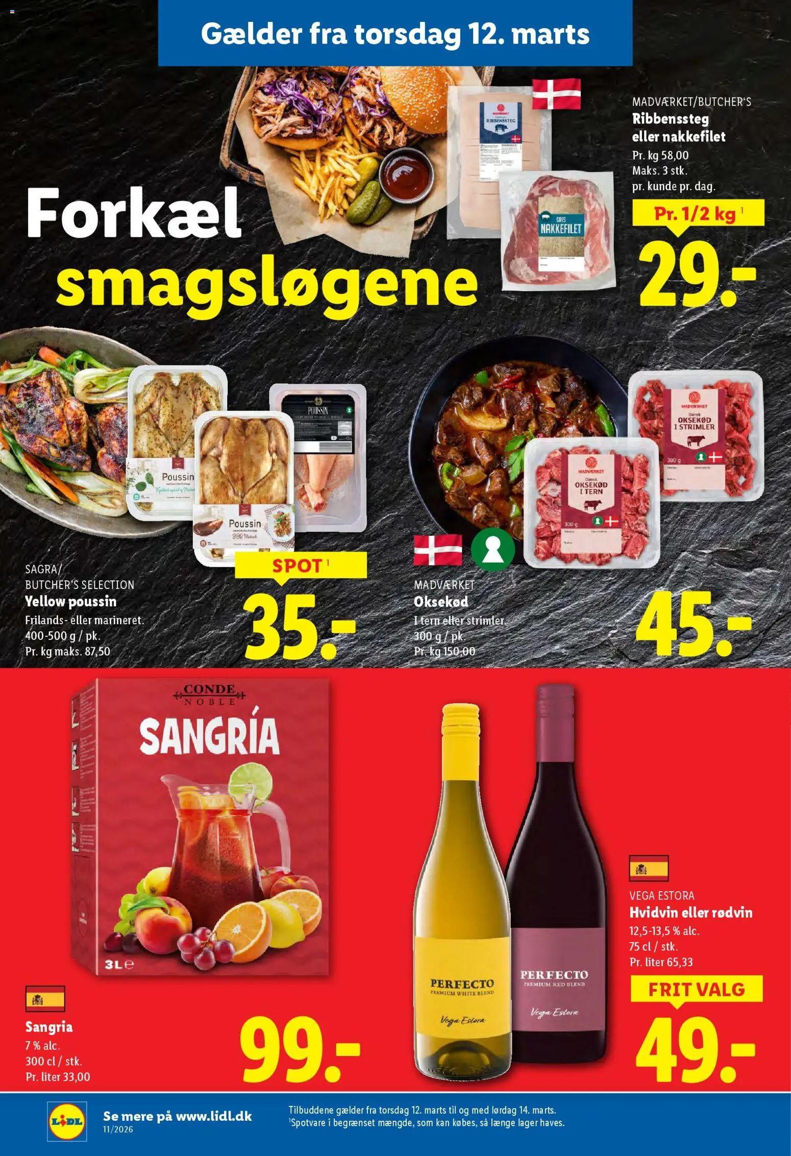 Lidl tilbudsavis – gyldig fra 08.03.2026 | Side: 2 | Produkter: Oksekød, Nakkefilet, Søm