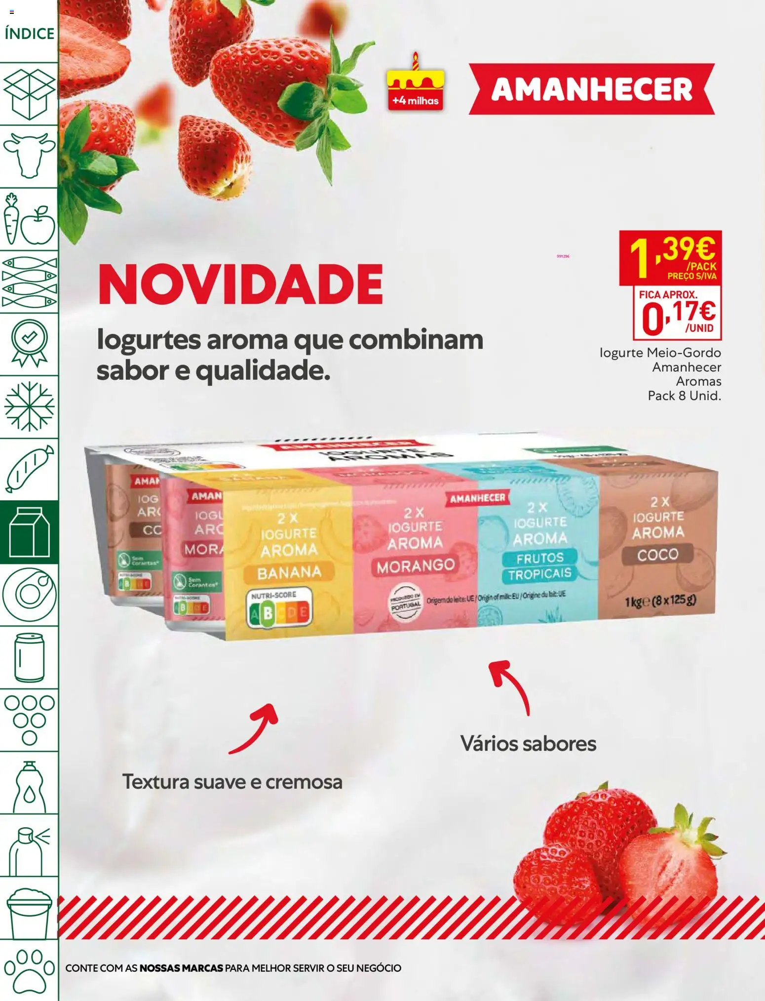 Recheio folheto │ válido de 28.10.2025 | Página: 24 | Produtos: Banana, Leite, Iogurte