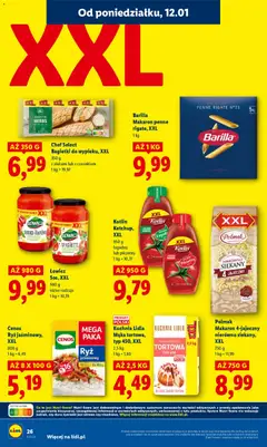 Pogląd oferty "Cenos Ryż jaśminowy, XXL, 800 g" - ważna od 12.01.2026 | Strona: 26
