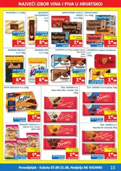 Vrutak - Katalog - Pregled kataloga iz trgovine Vrutak, vrijedi od 09.02.2026 | Stranica: 15 | Proizvodi: Čokolada, Riža, Keks, Jabuka