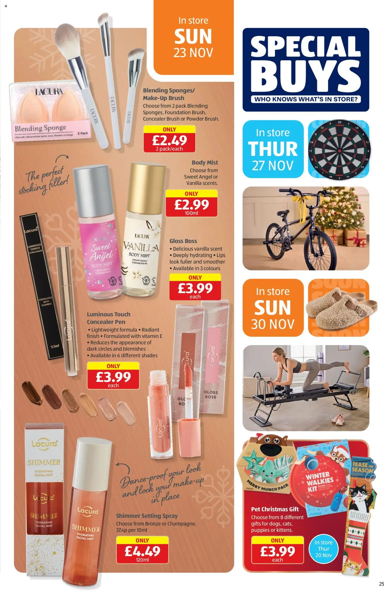 {H1} | Page: 25 | Products: Concealer, Powder, Brush, Champagne