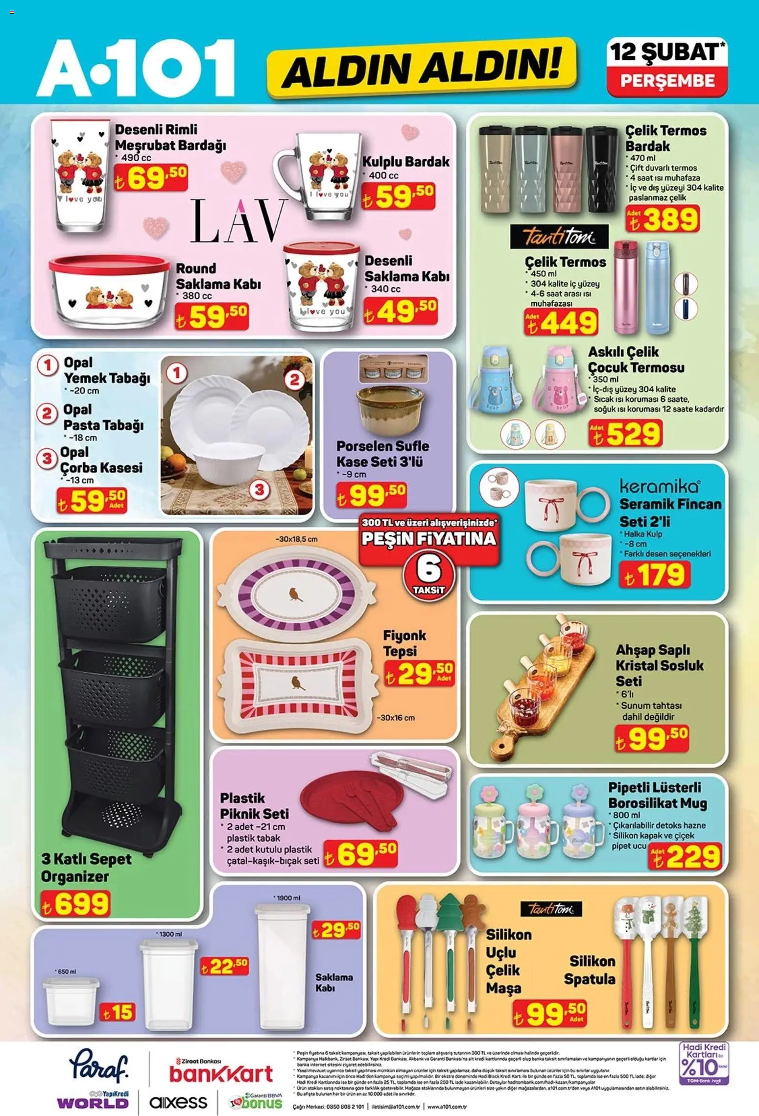 A101 Katalog Aldın Aldın - 12.02.2026 tarihinden itibaren geçerlidir | Sayfa: 10