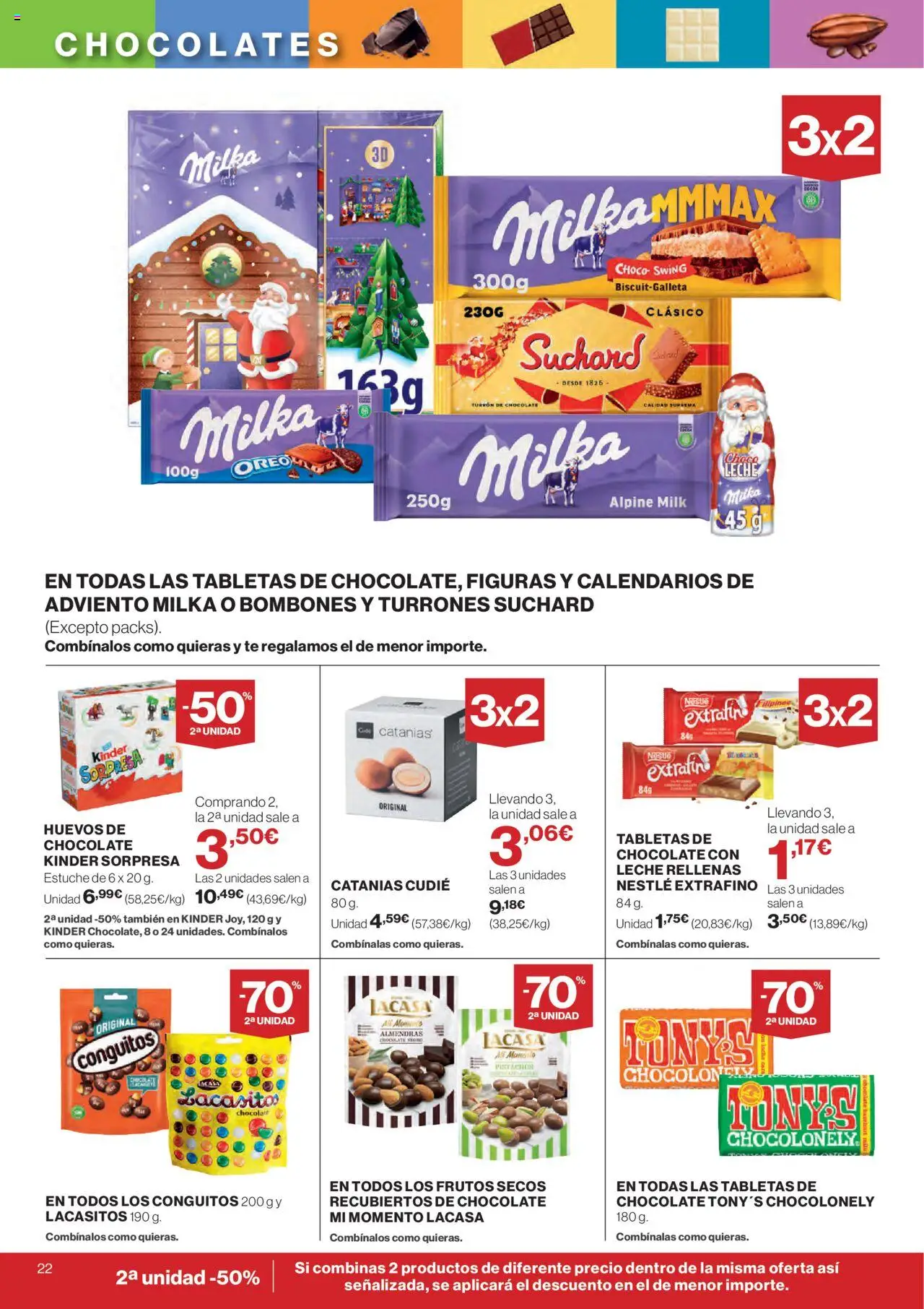 Supercor folleto │ válido desde el 25.09.2025 | Página: 22 | Productos: Leche, Huevos, Frutos secos, Té
