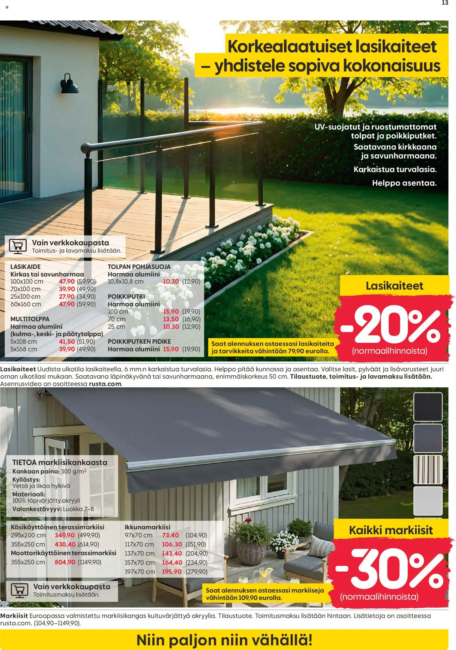 Rusta tarjoukset – voimassa 30.03.2026 alkaen | Sivu: 13