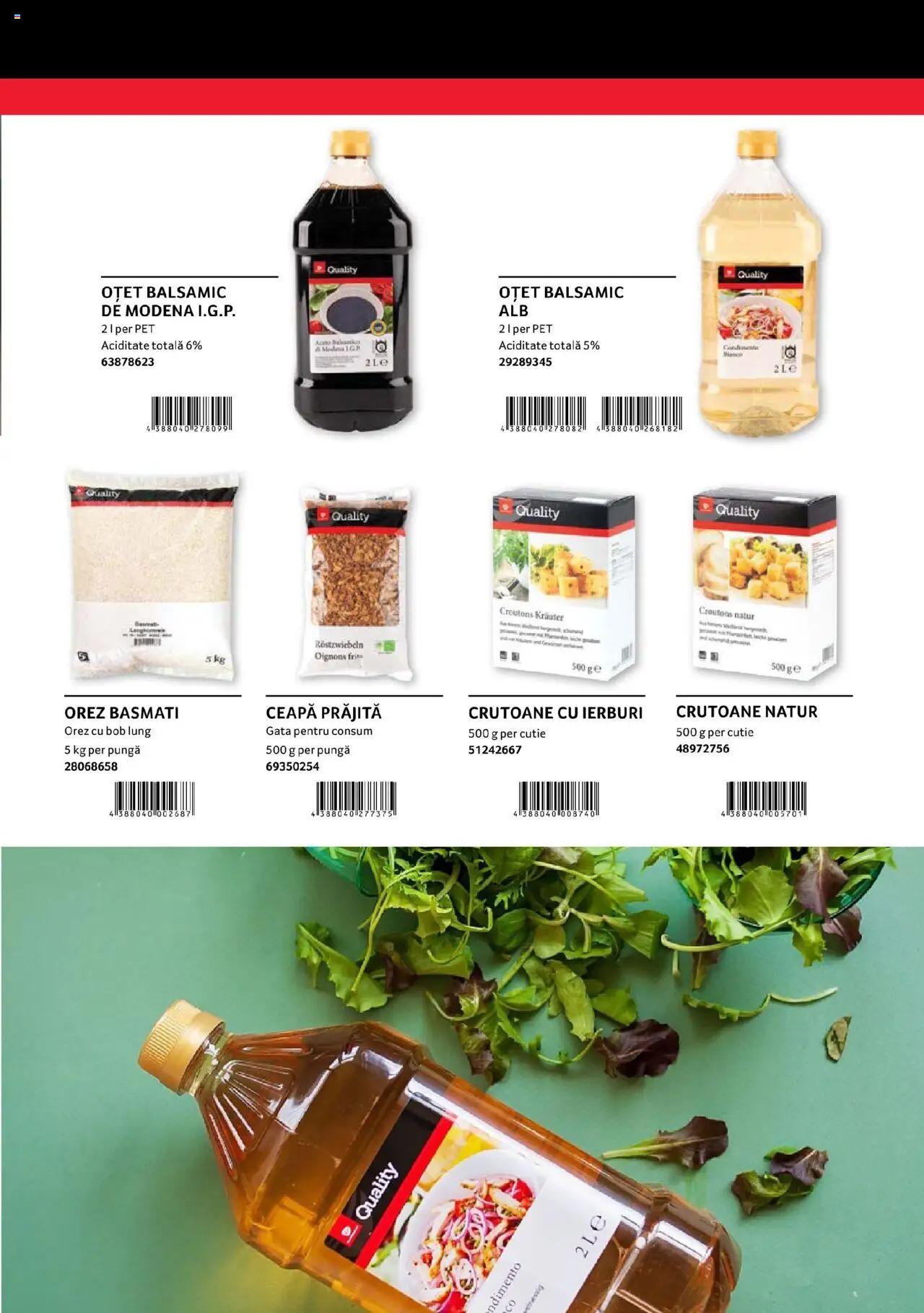 Catalog Selgros - Transgourmet – valabil de la 29.02.2024 | Pagină: 7 | Produse: Pungă, Cutie, Oțet, Orez