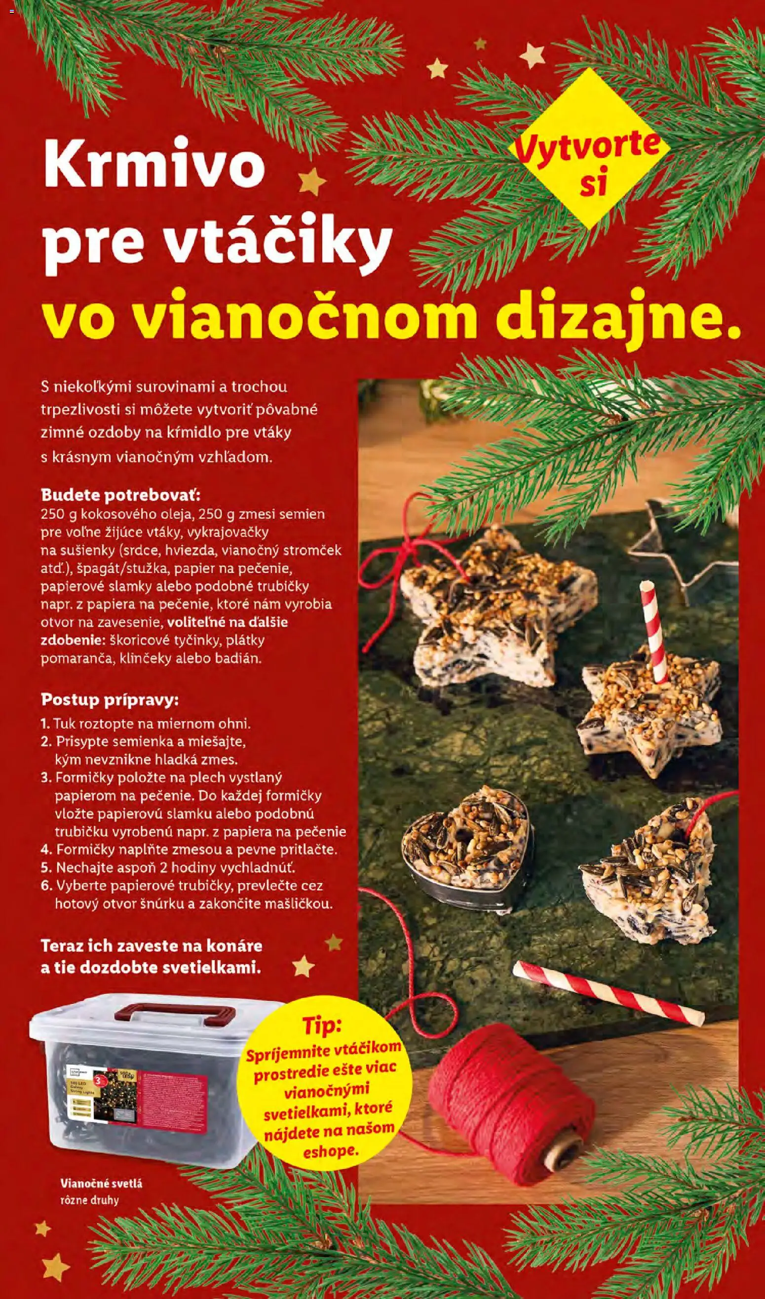 Nové Lidl akcie – leták je platný od 24.11.2025 | Strana: 29 | Produkty: Hodiny, Vianočný stromček, Svetlá