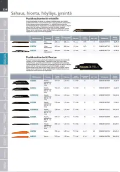 Makita-mainoslehti voimassa 24.03.2026 alkaen | Sivu: 334 | Tuotteet: Monitoimikone, Käsineet