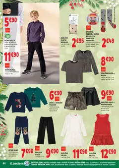 E.leclerc katalog akcije – veljaven od 03.12.2025 | Stran: 44 | Izdelki: Krilo, Majica, Nogavice, Obleka