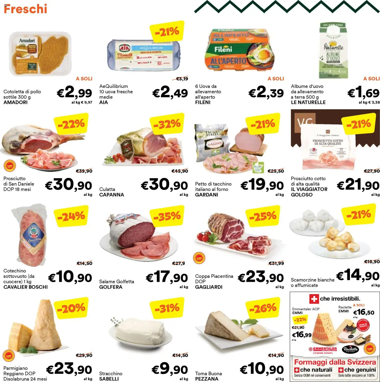 Volantino Unes del 31.12.2025 | Pagina: 4 | Prodotti: Salame, Latte, Stracchino, Terra