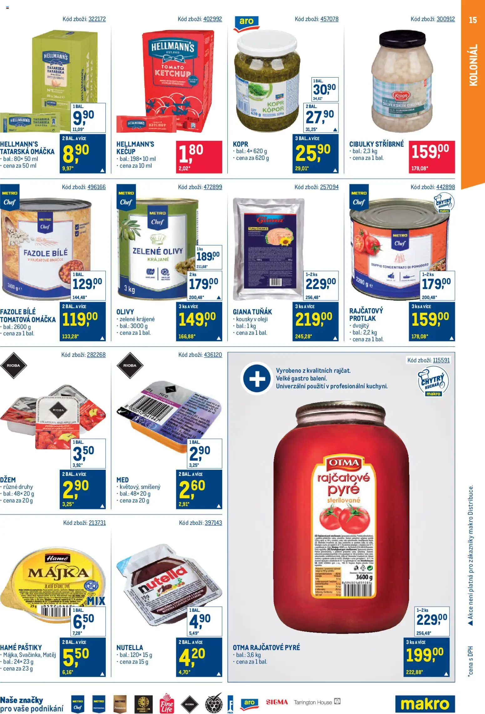 Makro leták - Gastronomie od 02.01.2026 | Strana: 15