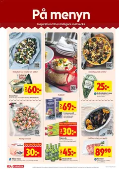 ICA Kvantum - erbjudanden - Förhandsvisning av reklamblad från butik ICA Kvantum aktuell från 15.12.2025 | Sida: 4 | Produkter: Sill, Majonnäs, Öl, Apelsin