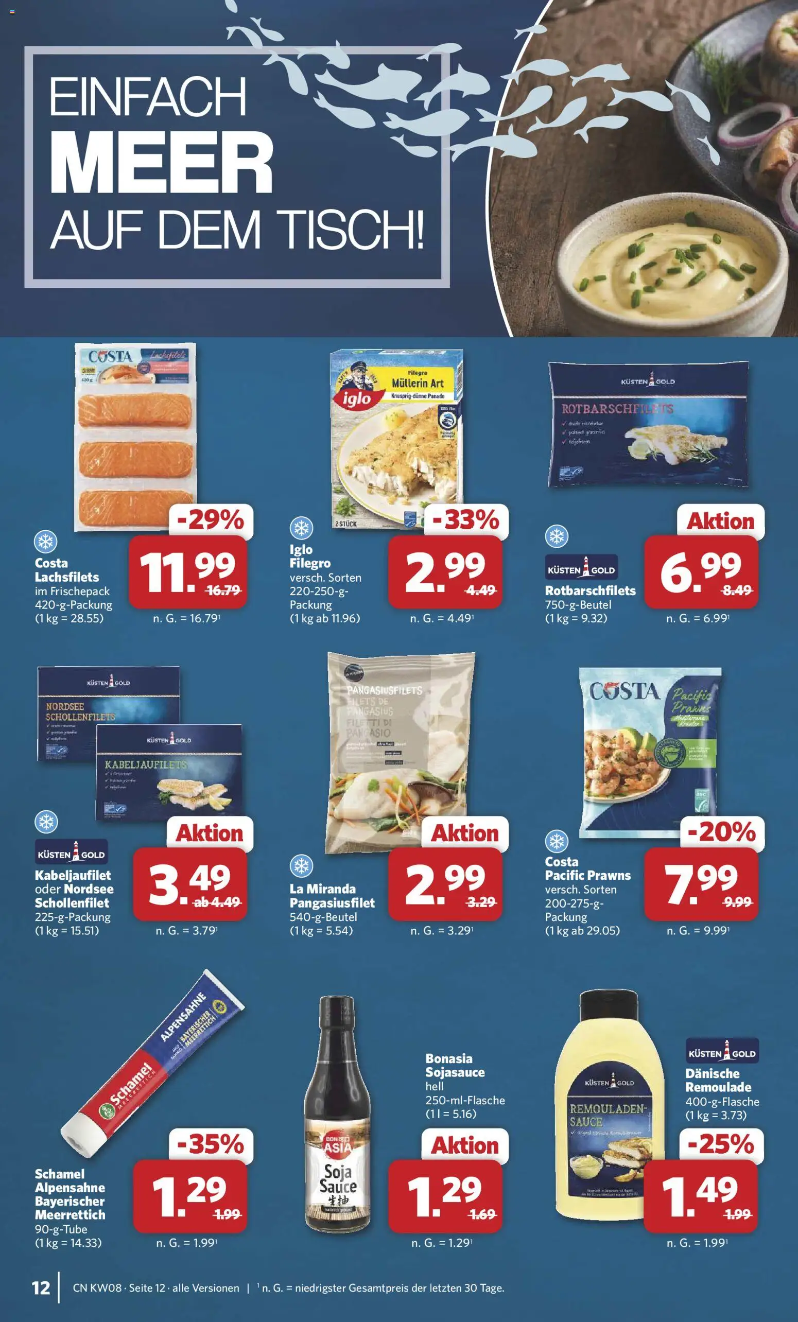 Combi Prospekt 	 – gültig ab 16.02.2026 | Seite: 12 | Produkte: Tisch, Iglo