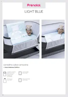 Anteprima del volantino Catalogo Camarette e Lettini Prenatal	 valido a partire dal 01.01.2025 | Pagina: 61 | Prodotti: Trapunta, Culla, Materasso, Federa