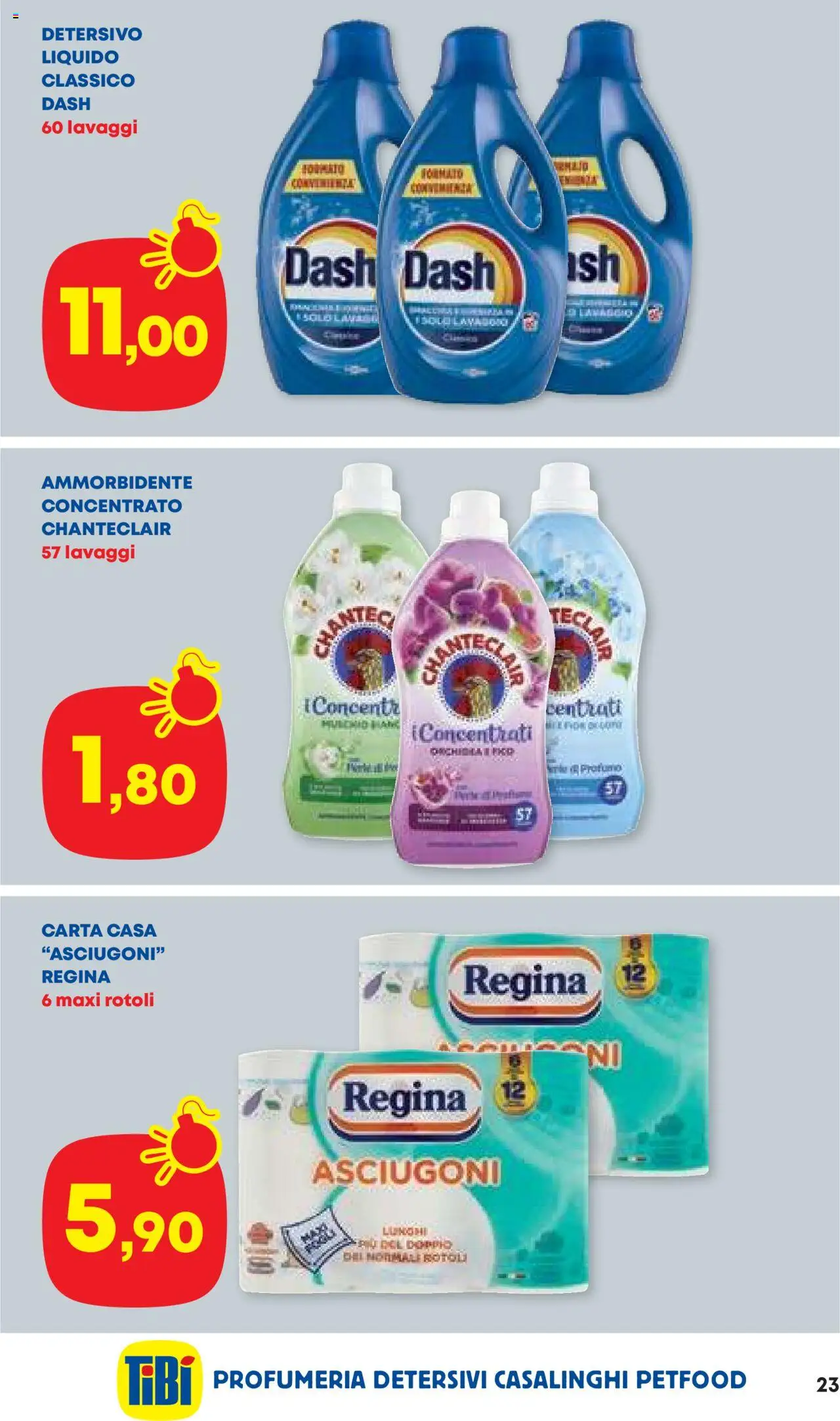 Volantino Panorama del 24.07.2025 | Pagina: 23 | Prodotti: Ammorbidente, Profumo